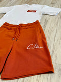 Clay Essential “Box Logo” Premium Shirt & Shorts