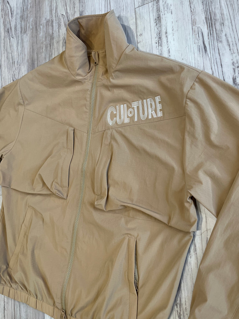 Khaki Nylon Tech Utility Jacket & Shorts – Shop Culture