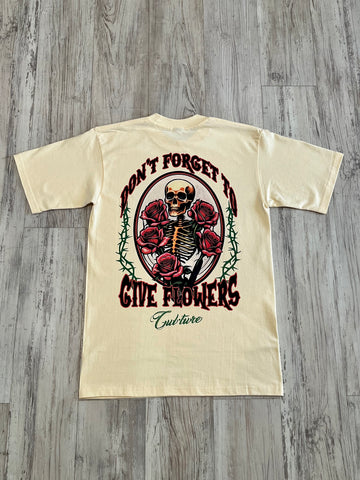 Natural “Don’t Forget To Give Flowers” Premium Shirt
