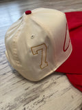 Red “Members Only” Windbreaker Coach Jacket & Snapback Hat