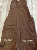 Chestnut Premium Canvas Overalls
