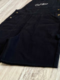 Black Premium Canvas Overalls