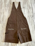 Chestnut Premium Canvas Overalls