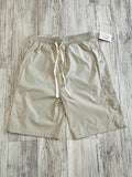 Bone Side Snap Shorts