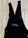 Black Premium Canvas Overalls