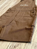 Chestnut Premium Canvas Overalls