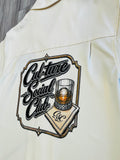 Natural “Whisky” Luxe Cuban Button Down