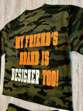 Green Camo “M.F.B.I.D.T” Short Sweatsuit