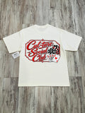 Natural “Poker” Social Club Premium Heavyweight T-Shirt