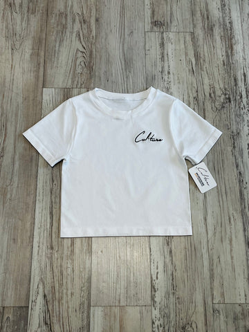 White “The Perfect Everyday” Luxe T-Shirt(W)