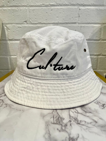 White Bucket Hat