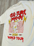 Natural/Red “Tour Merch” Vintage Raw Edge Shirt