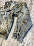 “Dirty” Vintage Wash Denim Jacket & Pants