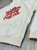 Natural “Fashion School Drop Out” Luxe 15oz. Hoodie