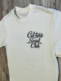 Natural “Whisky” Social Club Premium Heavyweight T-Shirt
