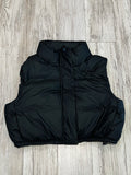 Black Premium Puffer Vest(W)