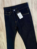 Raw Indigo Tapered Denim