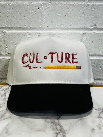 Black/White “Take Notes” Premium Snapback