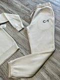 Natural Quarter Zip Premium Sweatsuit