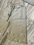 Natural Vintage “Dirty Wash” Luxe Shirt & Shorts