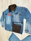 Vintage Wash “Rodeo” Denim Work Jacket & Baggy Jeans