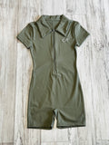 Olive Premium Athleisure Romper