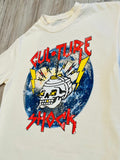 Natural/Red “Tour Merch” Vintage Raw Edge Shirt