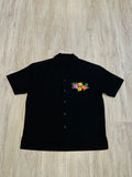 Black “Paradise” Premium Linen Cuban Shirt