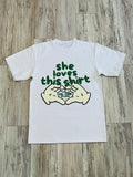 Kelly Green “S.♥️.T.S” Heavyweight Shirt