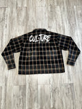 Black Sun Faded “Dirty” Luxe Flannel