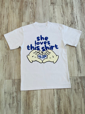 Royal Blue “S.♥️.T.S” Heavyweight Shirt