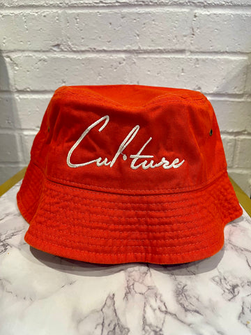 Orange Bucket Hat