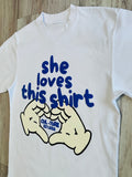 Royal Blue “S.♥️.T.S” Heavyweight Shirt