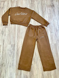 Sand Crewneck Sweatsuit(W)