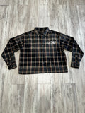Black Sun Faded “Dirty” Luxe Flannel