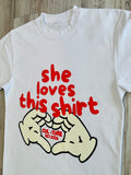 Red “S.♥️.T.S” Heavyweight Shirt