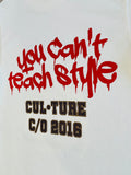 Natural “Fashion School Drop Out” Premium 8oz. Shirt