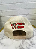 Natural/Red “Y.C.T.S” Snapback