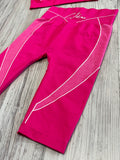 Hot Pink Biker Short Set