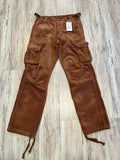 Chestnut Corduroy Cargo Pants