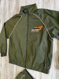 Olive “Marathon Runner” Heavyweight Nylon Tracksuit 2.0