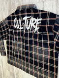 Black Sun Faded “Dirty” Luxe Flannel