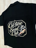 Black “Cigar” Luxe Cuban Button Down
