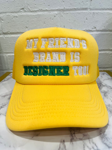 Mustard “M.F.B.I.D.T” Trucker Hat