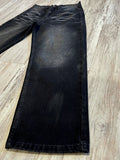Black Vintage Wash “Dirty” Denim
