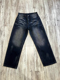 Black Vintage Wash “Dirty” Denim