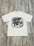 Natural “Whisky” Social Club Premium Heavyweight T-Shirt