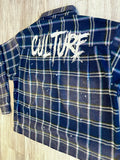 Navy Sun Faded “Dirty” Luxe Flannel
