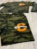 Green Camo “M.F.B.I.D.T” Short Sweatsuit