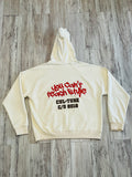 Natural “Fashion School Drop Out” Luxe 15oz. Hoodie
